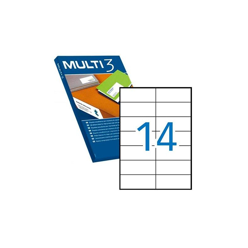 (04710) MULTI-3 ETIQUETAS ADHESIVAS 105X42 (04710) MULTI-3 ETIQUETAS ADHESIVAS 105X42