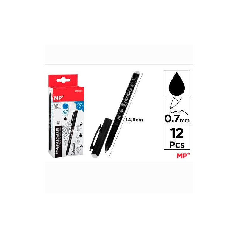 (PE2121N-S) BOLÍGRAFO TINTA BORRABLE CON CAPUCHÓN 0.7MM NEGRO (PE2121N-S) BOLÍGRAFO TINTA BORRABLE CON CAPUCHÓN 0.7MM NEGRO