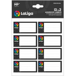 (PN125-91LIGA) ETIQUETAS ADHESIVAS PERSONALIZABLES DECORADAS LA LIGA