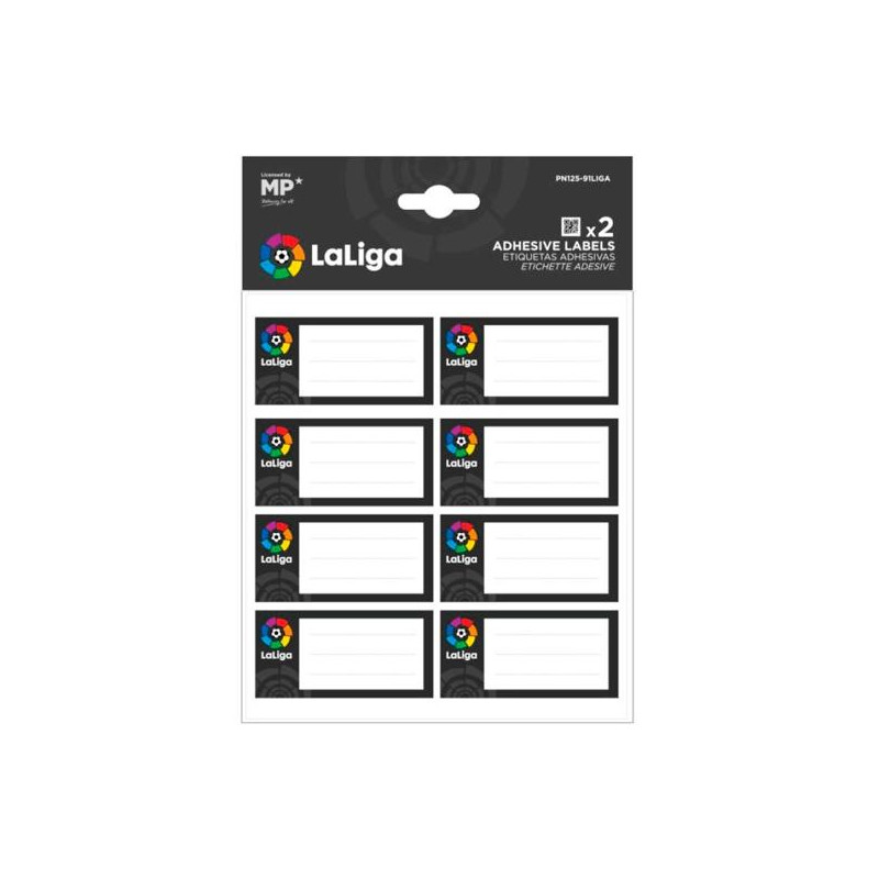(PN125-91LIGA) ETIQUETAS ADHESIVAS PERSONALIZABLES DECORADAS LA LIGA (PN125-91LIGA) ETIQUETAS ADHESIVAS PERSONALIZABLES DECORADAS LA LIGA