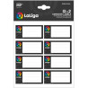 (PN125-91LIGA) ETIQUETAS ADHESIVAS PERSONALIZABLES DECORADAS LA LIGA