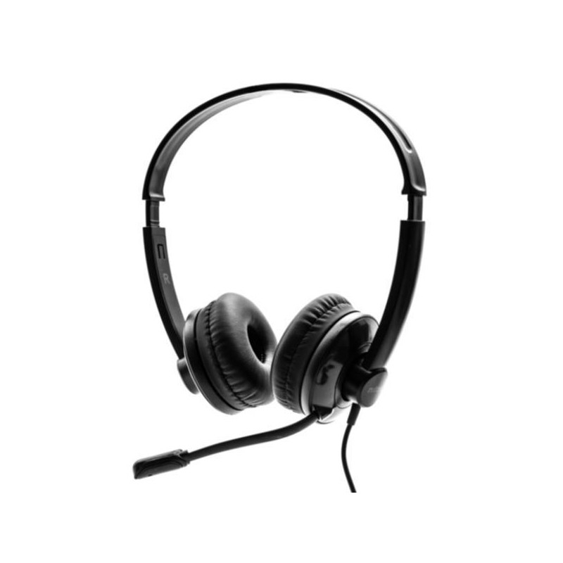 (NXAU0000003) NILOX AURICULARES MICRÓFONO BIAURAL ESTEREO C/ CABLE USB NEGRO (NXAU0000003) NILOX AURICULARES MICRÓFONO BIAURAL ESTEREO C/ CABLE USB NEGRO