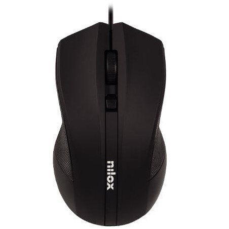 (MOUSB1002) NILOX RATÓN CABLE USB 1600PPP NEGRO