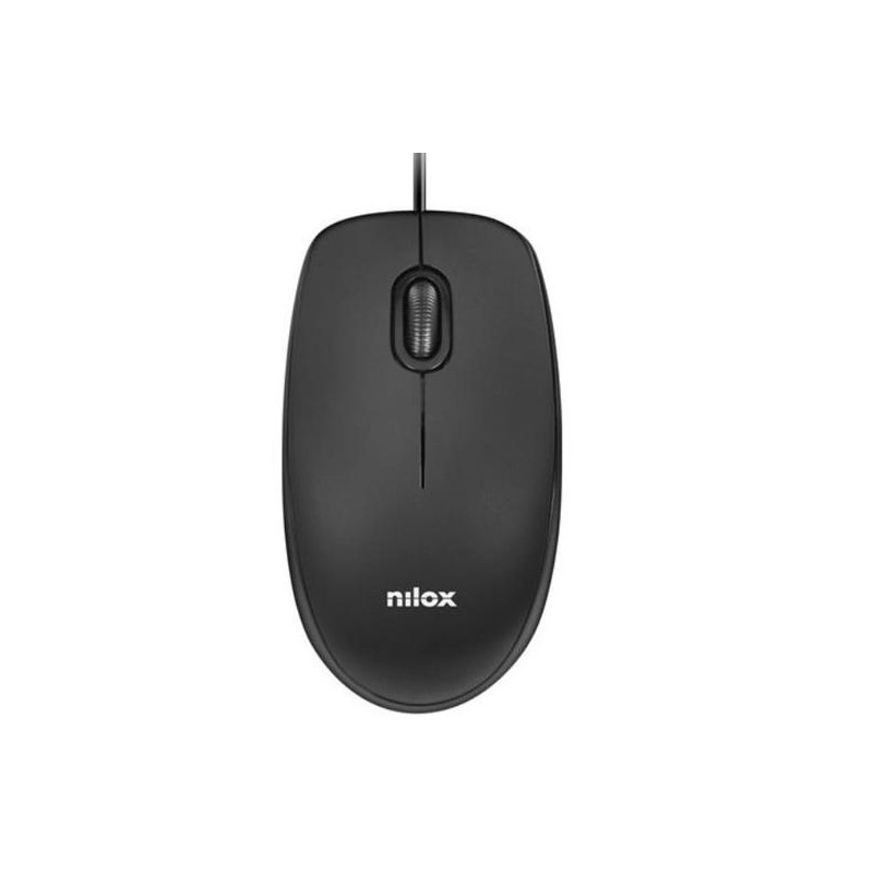 (MOUSB1003) NILOX RATÓN CABLE USB 1600PPP NEGRO (MOUSB1003) NILOX RATÓN CABLE USB 1600PPP NEGRO