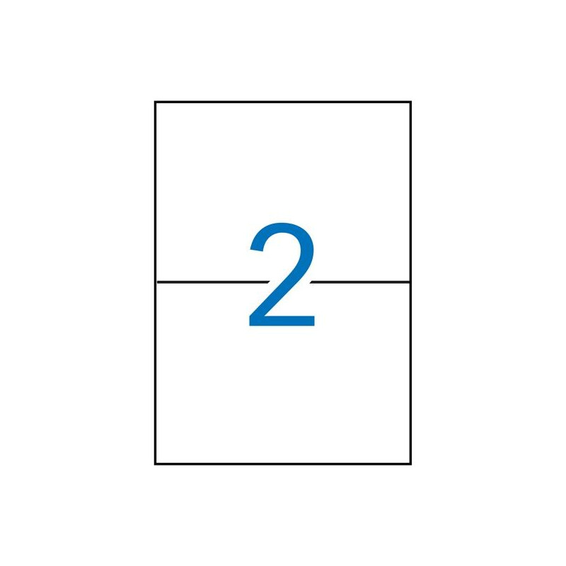 (01264) APLI ETIQUETAS ADHESIVAS 210X148MM INKJET/LÁSER C/RECTOS 2 X 100H BLANCO (01264) APLI ETIQUETAS ADHESIVAS 210X148MM INKJET/LÁSER C/RECTOS 2 X 100H BLANCO