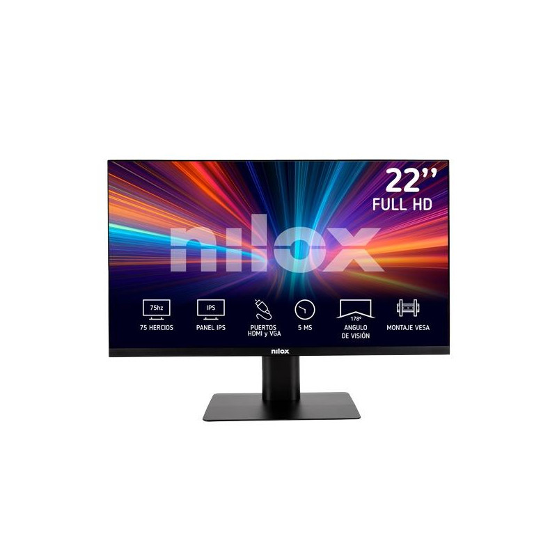 (NXM22FHD11) NILOX MONITOR DESKTOP 22" (NXM22FHD11) NILOX MONITOR DESKTOP 22"