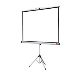 (1902396) NOBO PANTALLA DE PROYECCIÓN TRÍPODE 1750X1325 MM BLANCO MATE