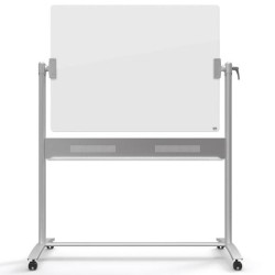 (1903943) NOBO PIZARRA MÁGNETICA MÓVIL 120X90CM CRISTAL BLANCO BRILLANTE