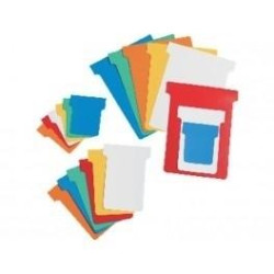 (2003003) NOBO PACK 100 FICHAS DE PLANIFICACIÓN T TAMAÑO 3 CARTULINA ROJO