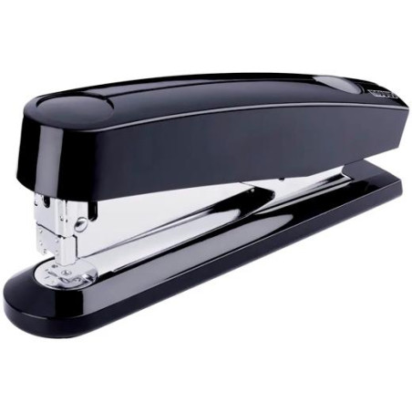 (020-1056) NOVUS GRAPADORA HARMONY B7 FUNCIÓN AUTOMÁTICA + CAJA 200 GRAPAS 24/6 DIN SUPER NEGRO