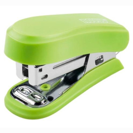 (020-1909) NOVUS MINI GRAPADORA VERDE METÁLICO