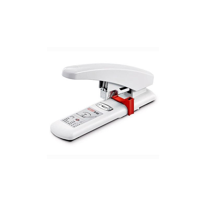 (023-0056) NOVUS GRAPADORA DE GRUESOS B40 ERGONÓMICA GRAN CAPACIDAD GRIS CLARO 100 HOJAS (023-0056) NOVUS GRAPADORA DE GRUESOS B40 ERGONÓMICA GRAN CAPACIDAD GRIS CLARO 100 HOJAS