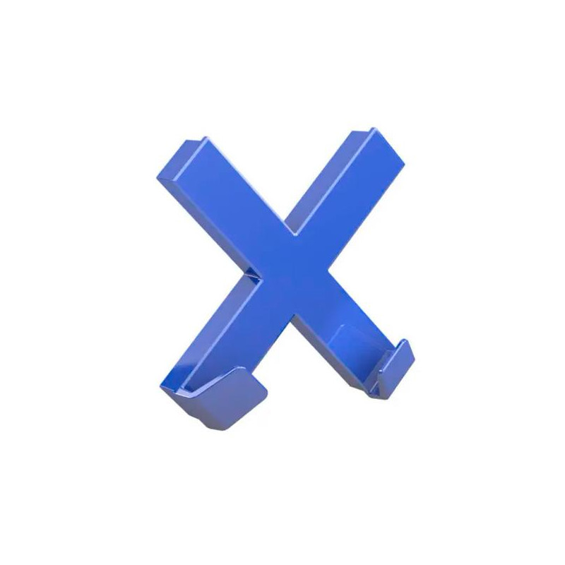 (95550-14820) NOVUS DAHLE 95550 IMÁN MEGA MAGNET CRUZ XL 9X9CM C/GANCHOS AZUL (95550-14820) NOVUS DAHLE 95550 IMÁN MEGA MAGNET CRUZ XL 9X9CM C/GANCHOS AZUL