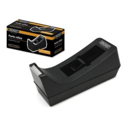 (323817) OFFICE CLUB DISPENSADOR PARA ROLLOS CELO DE 33 METROS NEGRO MODELO PR1