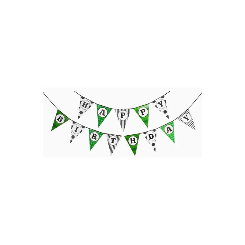 (102-1027) OH YEAH GUIRNALDA BANDERINES HAPPY BIRTHDAY FÚTBOL 5M (102-1027) OH YEAH GUIRNALDA BANDERINES HAPPY BIRTHDAY FÚTBOL 5M