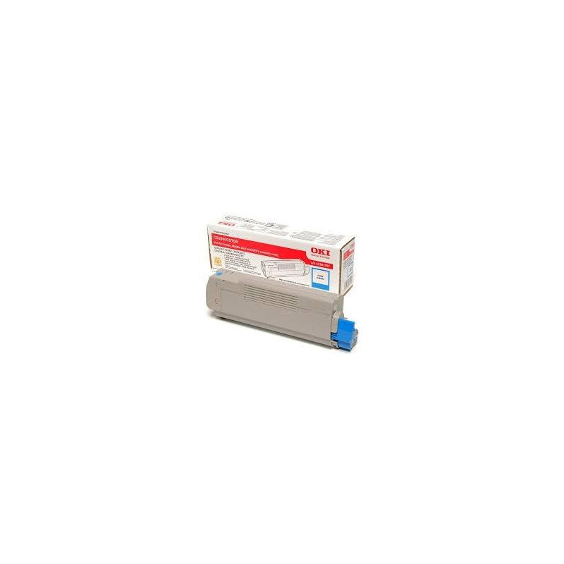 (43381907) OKI TONER CIAN C-5600/5700 (43381907) OKI TONER CIAN C-5600/5700