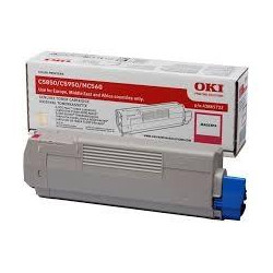 (43865722) OKI TONER MAGENTA C-5850/5950/MC560  (6.000 COPIAS)