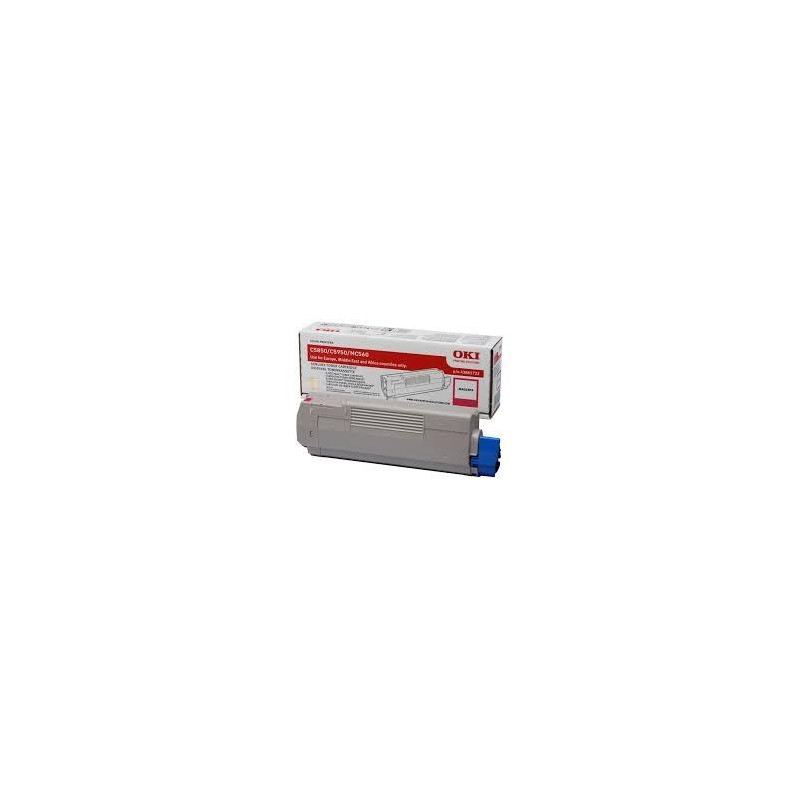 (43865722) OKI TONER MAGENTA C-5850/5950/MC560  (6.000 COPIAS)