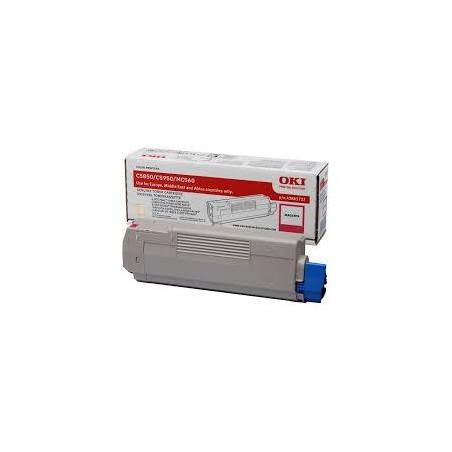 (43865722) OKI TONER MAGENTA C-5850/5950/MC560  (6.000 COPIAS)