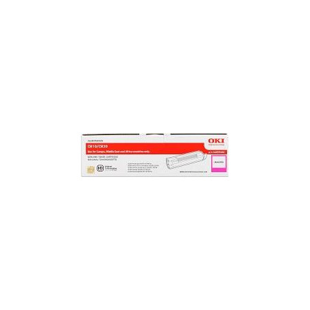 (44059106) OKI TONER MAGENTA C810/C830 (8.000 COPIAS)