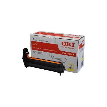 (44315105) OKI TAMBOR AMARILLO  C610  (20.000 COPIAS)
