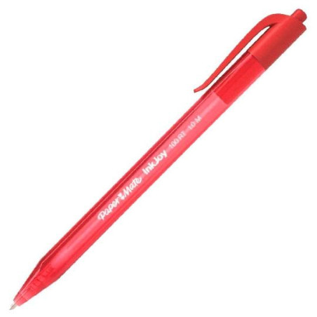 (S0957050) PAPER MATE INKJOY 100 BOLÍGRAFO RETRÁCTIL TRIANGULAR ROJO -20U-