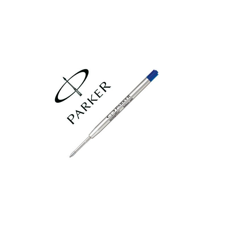 (1950368) PARKER RECAMBIO PARA BOLIGRAFO QUINK FLOW PUNTA FINA AZUL
