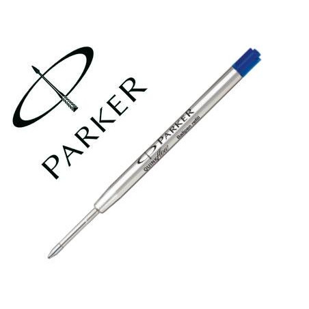 (1950368) PARKER RECAMBIO PARA BOLIGRAFO QUINK FLOW PUNTA FINA AZUL