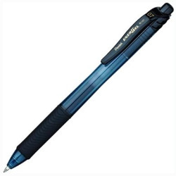 (BL107-AX) PENTEL BOLÍGRAFO ENERGEL RETRÁCTIL PUNTA 0.7MM NEGRO CAJA 12 UD