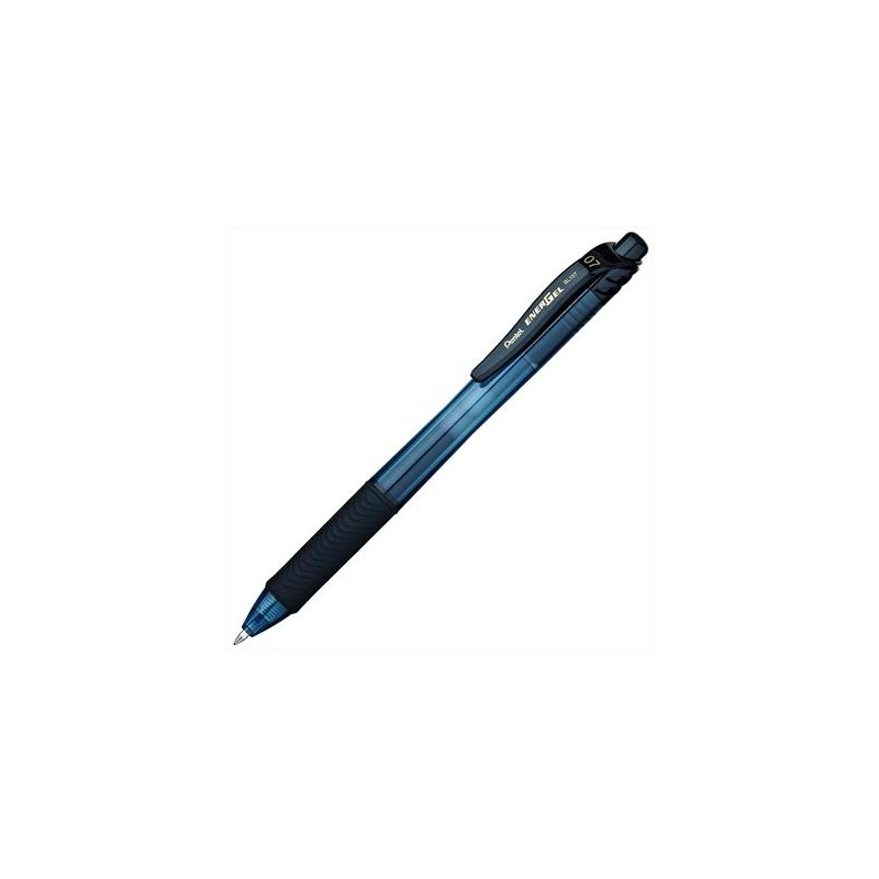 (BL107-AX) PENTEL BOLÍGRAFO ENERGEL RETRÁCTIL PUNTA 0.7MM NEGRO CAJA 12 UD