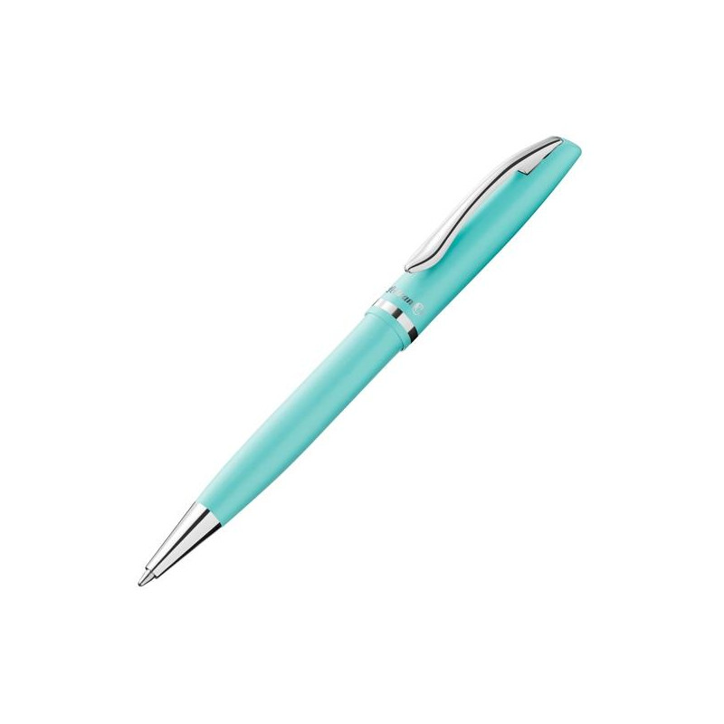 (100401717) PELIKAN BOLÍGRAFO JAZZ PASTEL TINTA AZUL COLOR MENTA CAJA DE REGALO