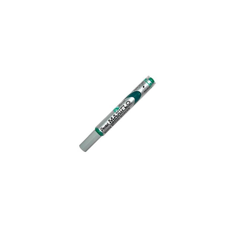 (MWL5S-Pentel-D) PENTEL MARCADOR PIZARRA BLANCA MAXIFLO MWL-5S VERDE CAJA 12 UD