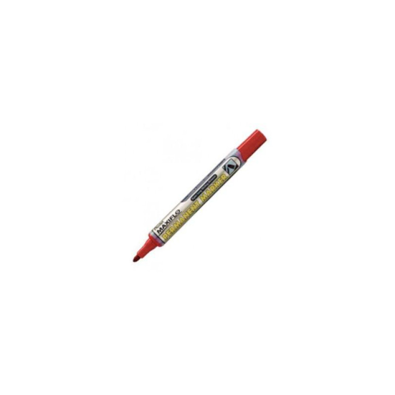 (NLF50-BO) PENTEL MAXIFLO NLF50 ROTULADOR PERMANENTE PUNTA BALA ROJO