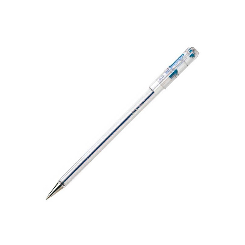 (BK77-Pentel-C) PENTEL BOLÍGRAFO SUPERB BK77 BOLÍGRAFO AZUL CAJA 12 UD