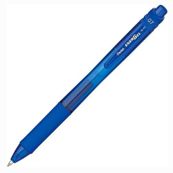 (BL107-CX) PENTEL BOLÍGRAFO ENERGEL RETRÁCTIL PUNTA 0.7MM AZUL CAJA 12 UD
