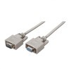 (A112-0065) AISENS CABLE SERIE RS232 DB9/M-DB9/H BEIGE 1