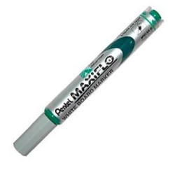 (MWL5S-Pentel-D) PENTEL MARCADOR PIZARRA BLANCA MAXIFLO MWL-5S VERDE CAJA 12 UD