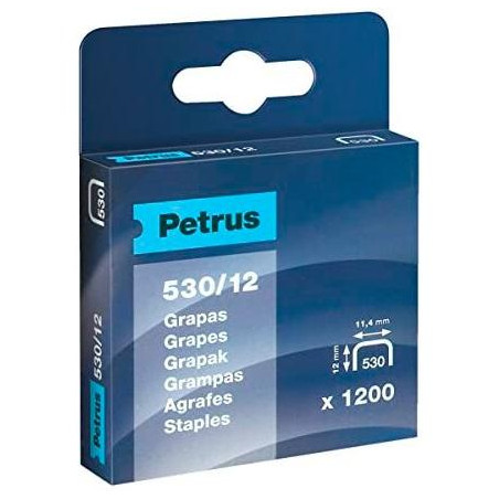 (77516) PETRUS GRAPAS 530/12 COBREADAS -CAJA DE 1200