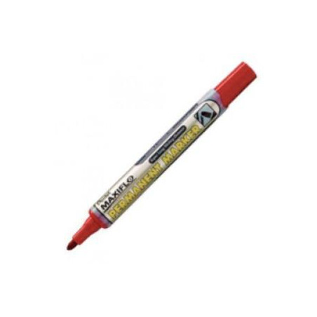 (NLF50-BO) PENTEL MAXIFLO NLF50 ROTULADOR PERMANENTE PUNTA BALA ROJO
