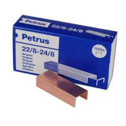(55714) PETRUS GRAPAS 22/8-24/8 COBREADAS -CAJA DE 1000 -20U-