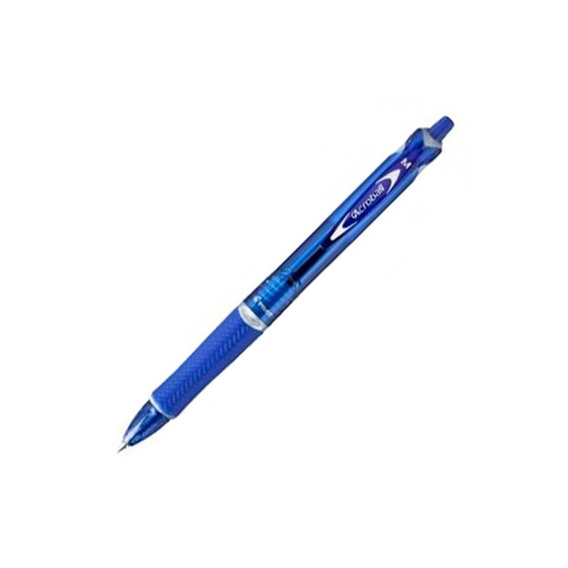 (BAB-15M-L-BG) PILOT BOLÍGRAFO ACROBALL PUNTA MEDIA RETRÁCTIL AZUL
