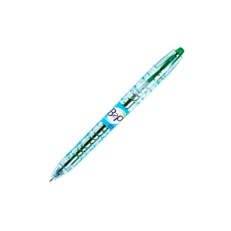 (BL-B2P-7-G-BG) PILOT BOLÍGRAFO TINTA DE GEL BEGREEN B2P RETRÁCTIL 0.7 VERDE