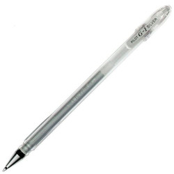 (BL-G1-7T-SI) PILOT ROLLER TINTA GEL G-1 0.7MM PLATA