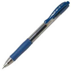 (BL-G2-7-L) PILOT BOLÍGRAFO TINTA DE GEL G-2 0.7 RETRÁCTIL AZUL