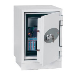 (DS2002E) PHOENIX CAJA DE SEGURIDAD IGNIFUGA DATACARE 600X470X470MM 18L CERRADURA ELECTRÓNICA BLANCO