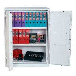 (FS1512K S2) PHOENIX ARMARIO DE SEGURIDAD IGNIFUGO FIRE RANGER 1225X930X520MM 359L CERRADURA DE LLAVE BLANCO