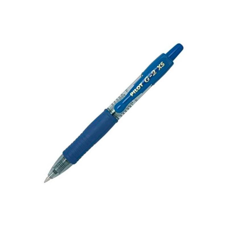 (BL-G2-XS-7-L) PILOT ROLLER TINTA DE GEL G2 PIXIE XS RETRÁCTIL 0.7 AZUL
