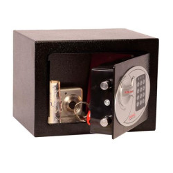 (SS0721E) PHOENIX CAJA DE SEGURIDAD COMPACT HOME OFFICE 170X230X170MM 5L CERRADURA ELECTRÓNICA NEGRO