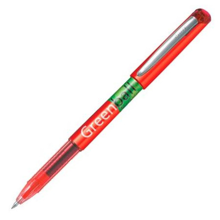 (BL-GRB7-R-BG) PILOT ROLLER TINTA LÍQUIDA GREENBALL 07 ROJO
