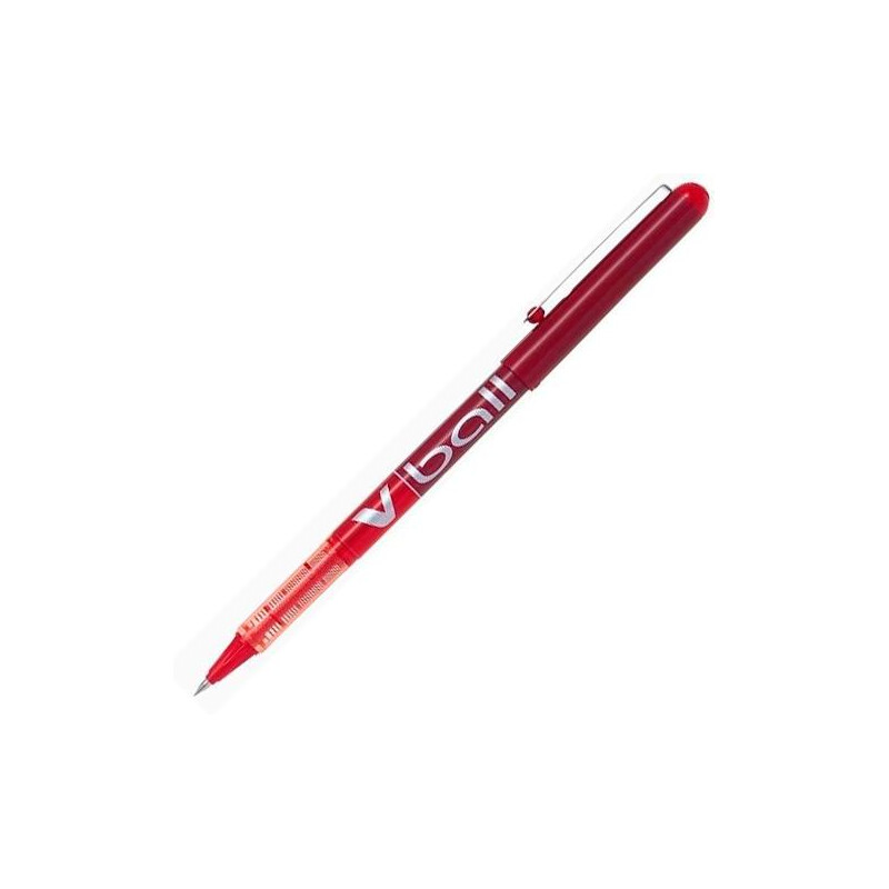 (BL-VB5-R) PILOT ROLLER TINTA LÍQUIDA V-BALL 05 ROJO